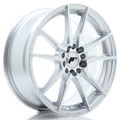 Cerchio in lega JR Wheels JR21 17x7 ET40 4x100/114 Silver Machined