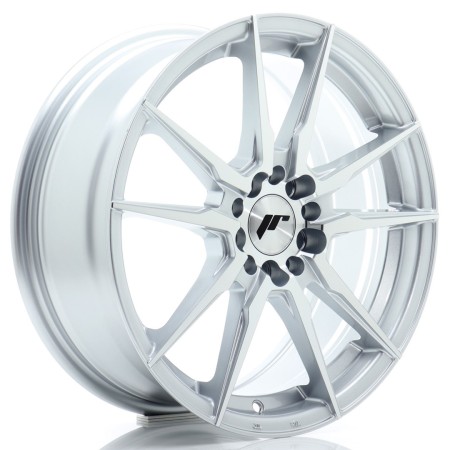 Cerchio in lega JR Wheels JR21 17x7 ET40 4x100/114 Silver Machined