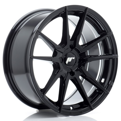 Cerchio in lega JR Wheels JR21 17x8 ET20-35 4H BLANK Gloss Black