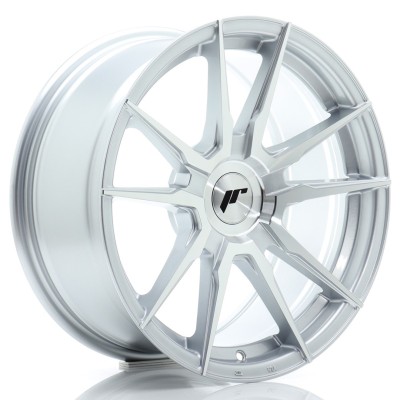 Cerchio in lega JR Wheels JR21 17x8 ET20-35 BLANK Silver Machined