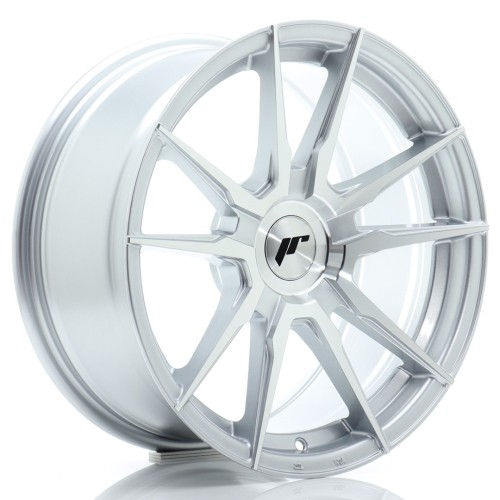 Cerchio in lega JR Wheels JR21 17x8 ET20-35 BLANK Silver Machined