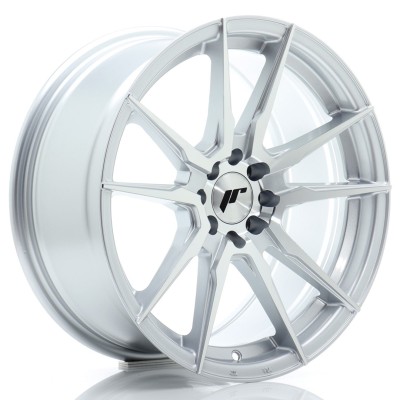 Cerchio in lega JR Wheels JR21 17x8 ET35 4x100/114 Silver Machined