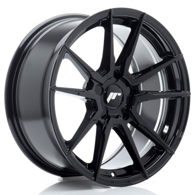 Cerchio in lega JR Wheels JR21 17x9 ET20-45 5H BLANK Gloss Black