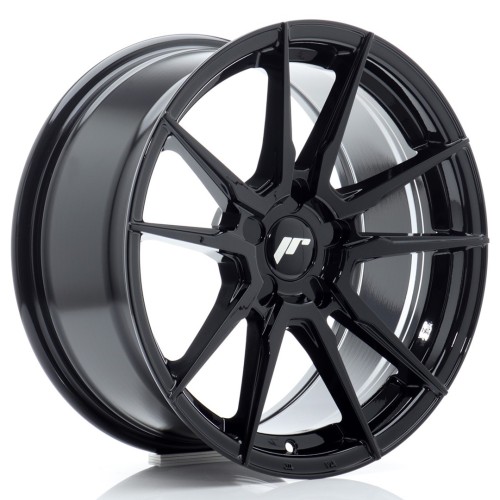 Cerchio in lega JR Wheels JR21 17x9 ET20-45 5H BLANK Gloss Black