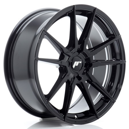 Cerchio in lega JR Wheels JR21 18x8 ET20-40 4H BLANK Glossy Black
