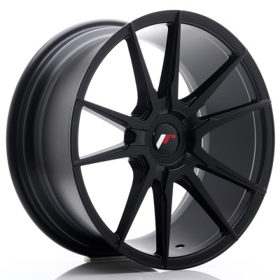 Cerchio in lega JR Wheels JR21 18x8,5 ET20-40 Blank Matt Black