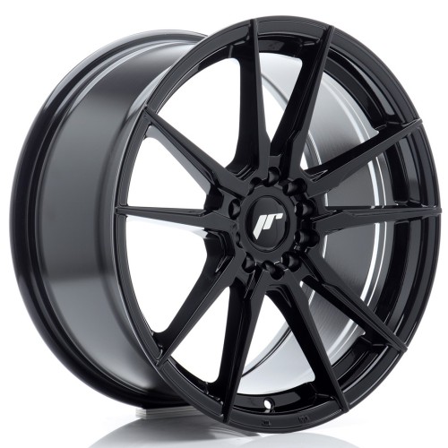 Cerchio in lega JR Wheels JR21 18x8,5 ET45 5x112/114 Glossy Black