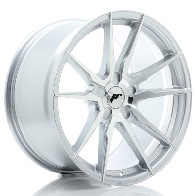 Cerchio in lega JR Wheels JR21 19x10 ET20-51 5H BLANK Silver Machined Face