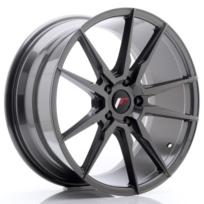 Cerchio in lega JR Wheels JR21 19x8,5 ET40 5x114,3 Hyper Gray