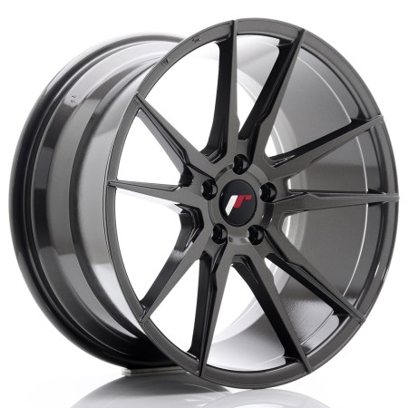Cerchio in lega JR Wheels JR21 19x9,5 ET40 5x120 Hyper Gray