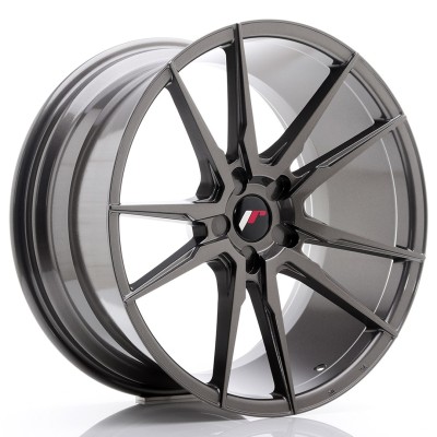 Cerchio in lega JR Wheels JR21 20x10 ET40 5H Blank Hyper Gray