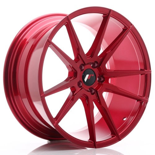 Cerchio in lega JR Wheels JR21 20x10 ET40 5x112 Platinum Red