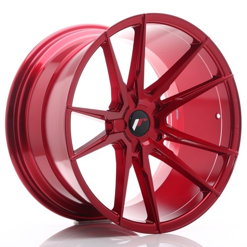 Cerchio in lega JR Wheels JR21 20x11 ET20-30 5H BLANK Platinum Red