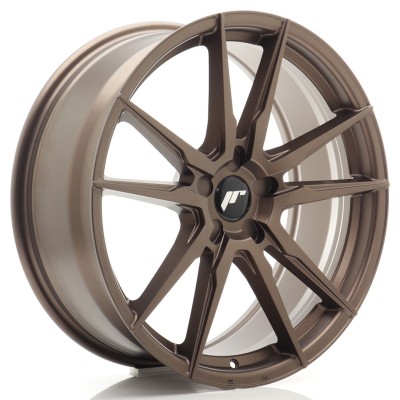 Cerchio in lega JR Wheels JR21 20x8 ET20-40 5H BLANK Matt Bronze