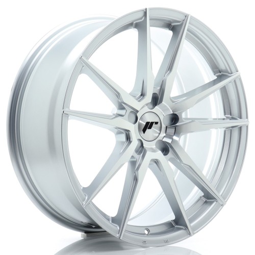 Cerchio in lega JR Wheels JR21 20x8 ET20-40 5H BLANK Silver Machined Face