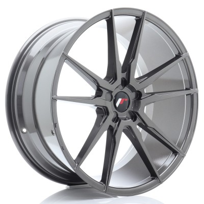 Cerchio in lega JR Wheels JR21 22x10,5 ET15-52 5H BLANK Hyper Gray