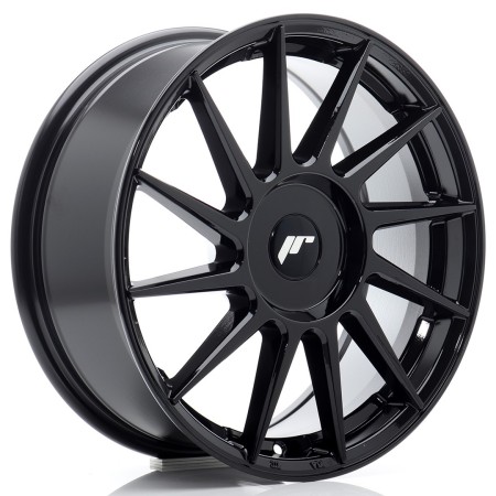 Cerchio in lega JR Wheels JR22 17x7 ET20-40 BLANK Glossy Black