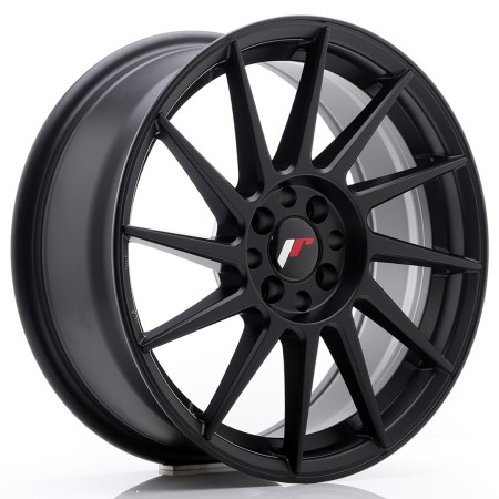 Cerchio in lega JR Wheels JR22 17x7 ET25 4x100/108 Matt Black