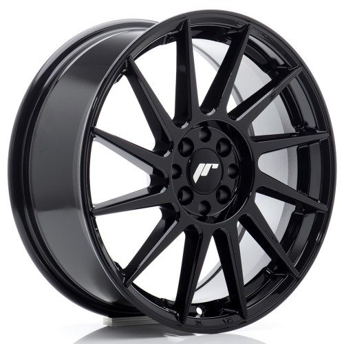 Cerchio in lega JR Wheels JR22 17x7 ET40 4x100/114 Glossy Black