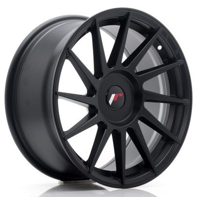 Cerchio in lega JR Wheels JR22 17x8 ET25-35 BLANK Matt Black
