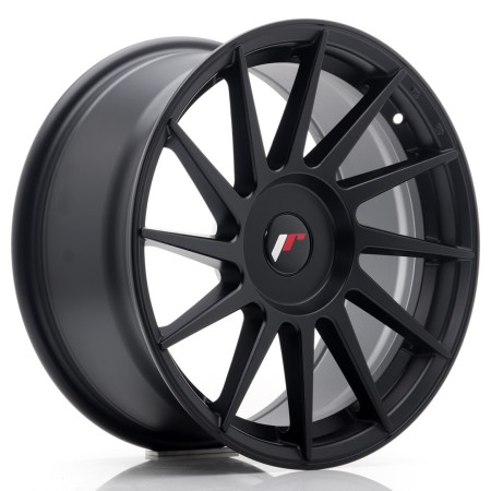 Cerchio in lega JR Wheels JR22 17x8 ET25-35 BLANK Matt Black
