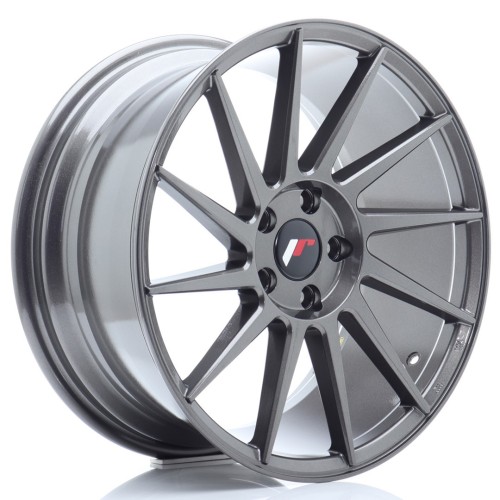 Cerchio in lega JR Wheels JR22 18x8,5 ET40 5x112 Hyper Gray