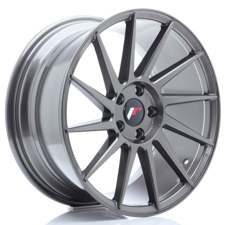 Cerchio in lega JR Wheels JR22 18x8,5 ET40 5x112 Hyper Gray