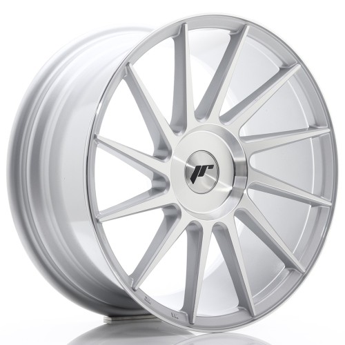 Cerchio in lega JR Wheels JR22 18x8,5 ET40 BLANK Silver Machined Face