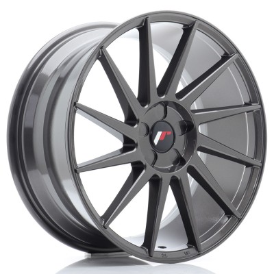 Cerchio in lega JR Wheels JR22 19x8,5 ET20-43 5H BLANK Hyper Gray