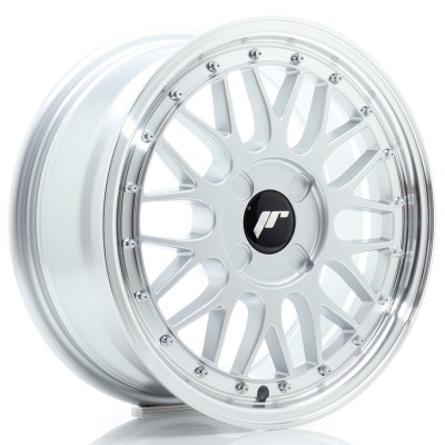 Cerchio in lega JR Wheels JR23 16x7 ET20-45 4H BLANK Hyper Silver w/Machined Lip