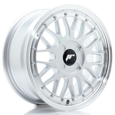 Cerchio in lega JR Wheels JR23 16x7 ET20-45 4H BLANK Hyper Silver w/Machined Lip