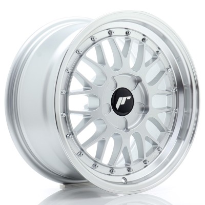 Cerchio in lega JR Wheels JR23 16x8 ET20-45 5H BLANK Hyper Silver w/Machined Lip