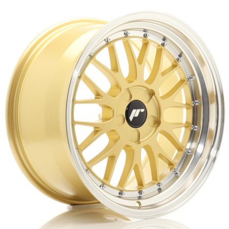 Cerchio in lega JR Wheels JR23 18x9,5 ET20-48 5H BLANK Gold w/Machined Lip