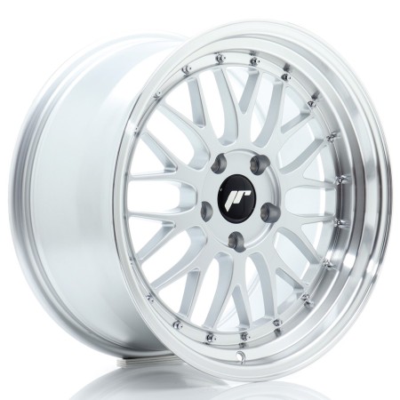 Cerchio in lega JR Wheels JR23 18x9,5 ET40 5x120 Hyper Silver w/Machined Lip