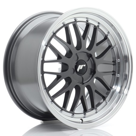 Cerchio in lega JR Wheels JR23 19x10 ET20-51 5H BLANK Hyper Gray w/Machined Lip