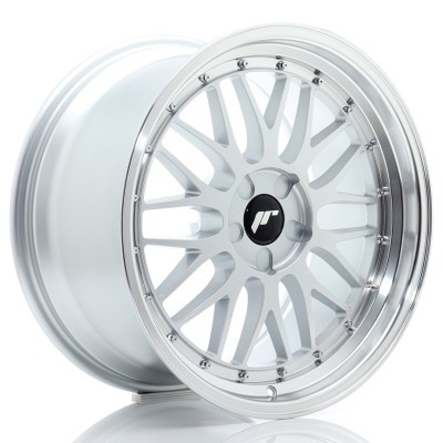Cerchio in lega JR Wheels JR23 19x10 ET20-51 5H BLANK Hyper Silver w/Machined Lip