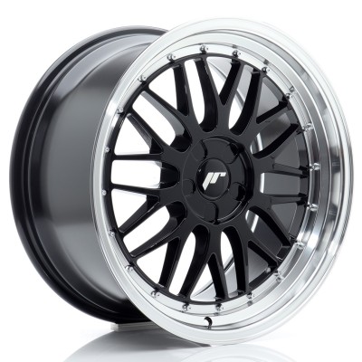 Cerchio in lega JR Wheels JR23 19x9,5 ET20-45 5H BLANK Gloss Black w/Machined Lip
