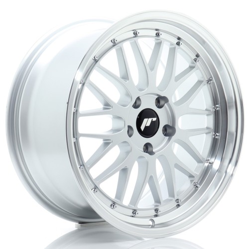 Cerchio in lega JR Wheels JR23 19x9,5 ET41 5x120 Hyper Silver w/Machined Lip