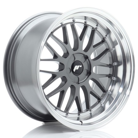 Cerchio in lega JR Wheels JR23 20x10,5 ET15-25 5H BLANK Hyper Gray w/Machined Lip