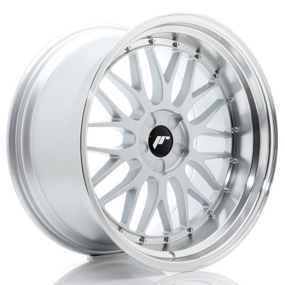 Cerchio in lega JR Wheels JR23 20x10,5 ET15-25 5H BLANK Hyper Silver w/Machined Lip