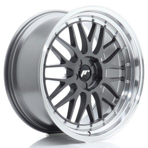Cerchio in lega JR Wheels JR23 20x10,5 ET20-45 5H BLANK Hyper Gray w/Machined Lip