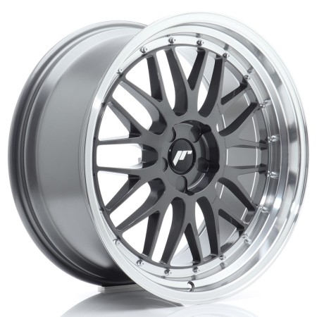 Cerchio in lega JR Wheels JR23 20x10,5 ET20-45 5H BLANK Hyper Gray w/Machined Lip