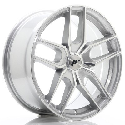 Cerchio in lega JR Wheels JR25 18x8,5 ET20-40 5H BLANK Silver Machined Face