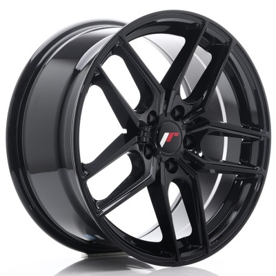 Cerchio in lega JR Wheels JR25 18x8,5 ET40 5x112 Gloss Black