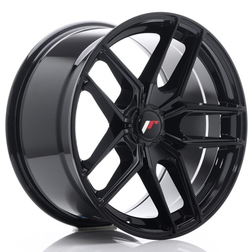 Cerchio in lega JR Wheels JR25 18x9,5 ET20-40 5H BLANK Gloss Black
