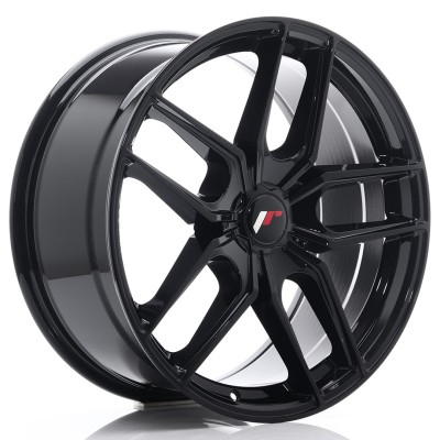 Cerchio in lega JR Wheels JR25 19x8,5 ET20-40 5H BLANK Gloss Black
