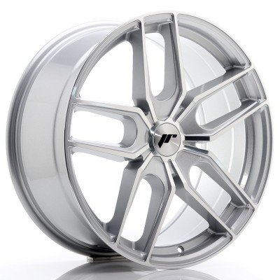 Cerchio in lega JR Wheels JR25 19x8,5 ET20-40 5H BLANK Silver Machined Face