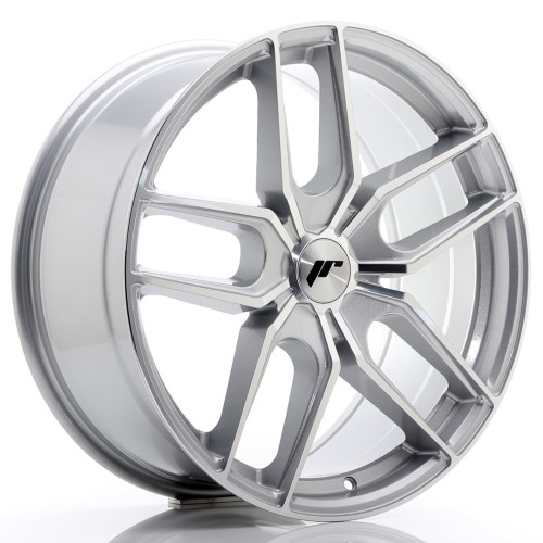 Cerchio in lega JR Wheels JR25 19x8,5 ET20-40 5H BLANK Silver Machined Face