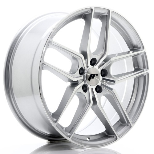 Cerchio in lega JR Wheels JR25 19x8,5 ET35 5x120 Silver Machined Face