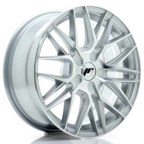 Cerchio in lega JR Wheels JR28 16x7 ET20-40 BLANK Silver Machined Face